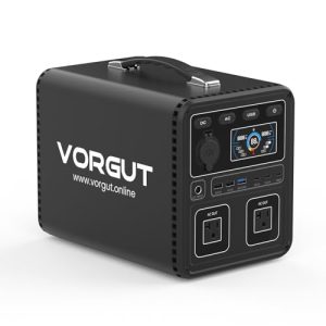 VORGUT Portable Power Station 700W Solar Generator with 666Wh LiFePO4 Battery Backup, 2x 700W (1000W Surge) 110V AC Outlets, 1.8 Hrs Fast Charge, Pure Sine Wave Outdoor Generator for Home/Camping/RVs