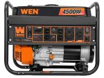 WEN GN4500 4500-Watt 212cc Transfer Switch and RV-Ready Portable Generator, CARB Compliant, Orange/Black
