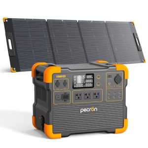 pecron-Solar-Generator-E1500LFP-with-200W-Solar-panel1536Wh2200W-Portable-Power-Station-LiFePO4-Battery-Backup-Emergency-Power-for-Camping-Off-grid-Power-Outage-0