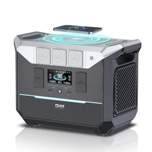 2000W Portable Power Station - 2073.6Wh LiFePO4 Battery Power Generator, Super Fast Chaging Solar Generator, Emergency Power Source For Camping, Power Outage & Off-grid (Solar Panal Optional)