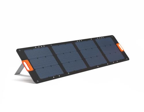200W Portable Solar Panel for X1500 Power Station, High Efficiency, Foldable Design for Outdoor Adventures, Off-Grid, Emergency