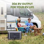 ALLPOWERS R3500 + B3000 Expandable Portable Home Battery, 3200W 6336Wh LiFePO4 Portable Power Station Bundle, 5 AC with 30A RV Outlets, UPS Solar Generator for Outdoor Camping, RV, Home Backup