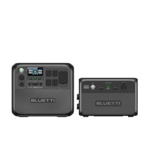 BLUETTI Portable Power Station AC200L and B210 External Battery Modules, Expand to 4198Wh LiFePO4 Battery Backup w/ 4 2400W AC Outlets, Solar Generator for Home Backup, Blackout, RV Trip