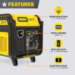 Champion Power Equipment 11,000-Watt Wireless Remote Start Home Backup Portable Inverter Generator with Quiet Technology and CO Shield