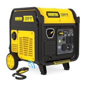 Champion Power Equipment 11,000-Watt Wireless Remote Start Home Backup Portable Inverter Generator with Quiet Technology and CO Shield