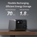 DJI Power 500 Portable Power Station, 512Wh LFP (LiFePO4) Battery, 70-Minute Fast Charging, 1000W Max Output, Power Generator for Home, Camping & RVs, Off-grid, Power Outage