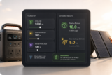 Power Station With Solar Panels Calculator: Size, Runtime, and Recharge Estimate